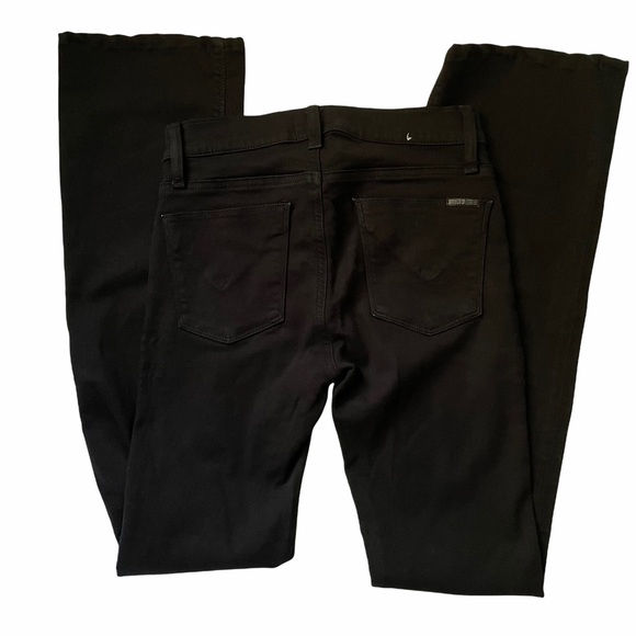 Hudson Women's Size 26 Love Mid Rise Bootcut Black Denim Jeans Style# WM109TEN - Picture 9 of 14